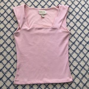 Pale pink tank top